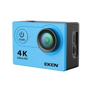 Экшн камера EKEN H9R Ultra HD 4K (голубая)