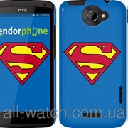 Чехол на HTC One X+ Супермен “827c-69“ фотография