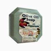 Оливковое мыло с перечной мятой, 110 г фото
