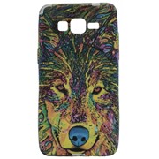 Чехол TPU Luxo Indigo Neon Samsung Grand Prime G530H G531H Wolf фото