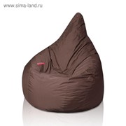 Кресло - мешок «Груша», диаметр 90, высота 140, цвет коричневый фото