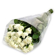 Букеты из белых роз