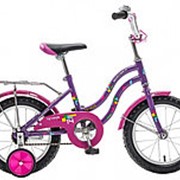 Велосипед NOVATRACK 14“,TETRIS,фиолетовый,тормоз нож.,крылья цвет, 141TETRIS.VL8 #126735 фотография