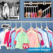 Вешалка для одежды Wonder Hanger (8 штук) фото