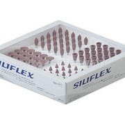 Головки эластичные стоматологические Siliflex 100 шт. (силиконовые, СК12, СК13, СК14, СК15) (Артикул: 1.7.5.4) фото