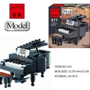 Конструктор Brick-Серия Модель-Пианино,141 дет.в кор.,С411 фотография