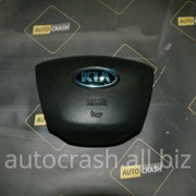Заглушка в руль, имитатор подушки безопасности, муляж подушки безопасности в руль Kia Rio 2010 фото