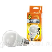 Лампа светодиодная ECOWATT A60 230V 9W E27 2700K фото