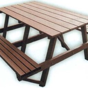 Примеры использования Древесно полимерного композита на примере стола
