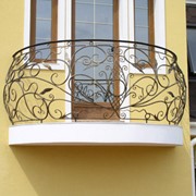 Кованый балкон фото