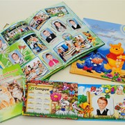 Выпускные фотоальбомы, фотокниги для детского сада фото
