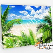 Тропический пляж арт.ТФХ3539 v4 фотокартина (Размер R1 40х60 ТФХ) фото