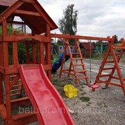 Детский игровой комплекс из дерева ПРОМО фото