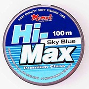 Леска Hi-Max Sky Blue 0,30 мм, 9,0 кг, 100 м (уп.5 шт)