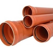 Трубы ПВХ для наружной канализации ф110-500мм фото