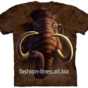 Мужская футболка The Mountain Mammoth с мамонтом фото