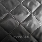 Ткань стеганная черная фотография
