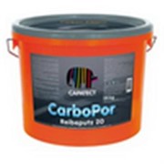 Штукатурка Карбоновая Caparol CarboPor weiss k30 фото