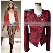Пиджак женский Balmain, бордовый, купить, цена фото