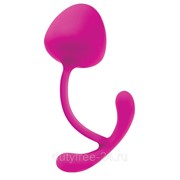 Розовый вагинальный шарик Vee фотография