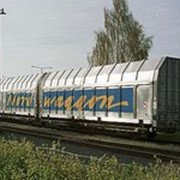 Железнодорожные грузовые перевозки фотография
