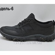 Армейские мужские кроссовки на мембране. Модель 6 черный фото