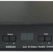 Коммутатор матричный аудио- и S-Video сигналов SXB424 (4 источника / 4 приёмника) фото