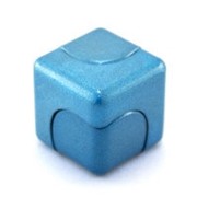 Fidget Cube Spinner Alloy Голубой