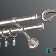 Металлический карниз Plastidea Эконом Виола сатин фото