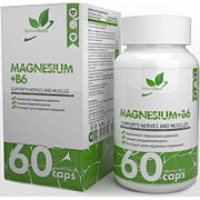 Витамины Natural Supp Magnesium+B6 60 капс фото