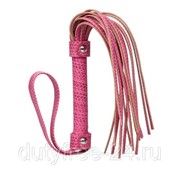 Розовая плеть Tickle Me Pink Flogger - 45,7 см. фотография