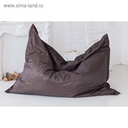 Кресло-подушка, цвет коричневый фотография