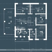 проект дома 10х12 с 4 спальнями, продаю за 400р фото