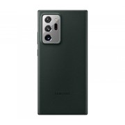 Чехол (клип-кейс) Samsung Galaxy Note 20 Ultra Leather Cover зелёный (EF-VN985LGEGRU) фото