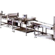 Автоматическая линия Sottoriva Flex для производства булочек для гамбургеров, батонов, штампованного хлеба и багетов фотография