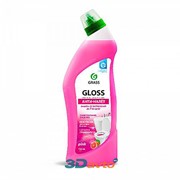 Чистящее средство для ванной комнаты и туалета GRASS Gloss pink гель 750 мл