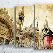 Модульна картина на полотні Венеція. Сан-Марко код КМ100130-077 фотография