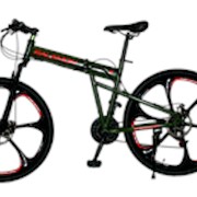 Велосипед Salamon TRIANGLE зеленый на литых дисках фото