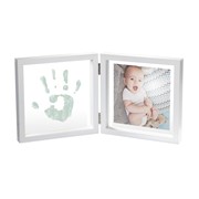 Рамочка двойная Baby Art прозрачная “Baby Style“ с отпечатком фото