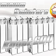 Алюминиевый радиатор Royal-600 60 см, 0,186 квт/сек