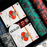 Покерный набор на 200 фишек с номиналом ГД6 - 200 фотография