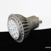 Светодиодная лампа GU10 Артикул LGGU10W6.5, теплый белый фотография