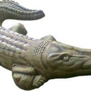 Формы из АБС пластика для производства бетонных декоративных элементов “Крокодил“ фотография
