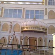 Купола для мечетей из стеклопластика, Купол d - 7,00 м, h - 5,55 м фото