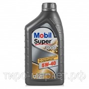 MOBIL SUPER 3000 X1 5w40 синтетика (1л) фотография