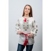Женская украинская вышиванка Розочки Комсомольськ 60 фотография
