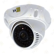 Купольная цветная видеокамера с инфракрасной подсветкой V297W