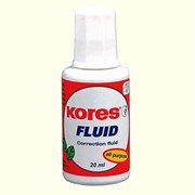 Корректор Kores fluid 20 мл. фото