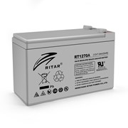 Аккумуляторная батарея AGM RITAR RT1270A, Gray Case, 12V 7.0Ah ( 151 х 65 х 94 (100) ) Q10 фото