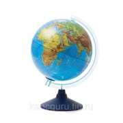 Глобусы Глобен Глобус диаметр 250 мм Физико-политический, подсветка от батареек, классик, евро, карт.короб фотография